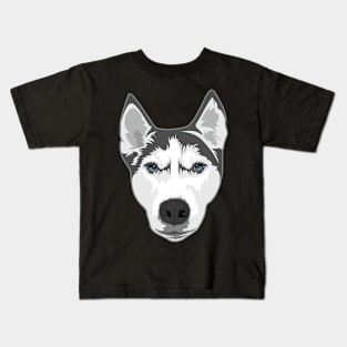 Dog Husky Kids T-Shirt